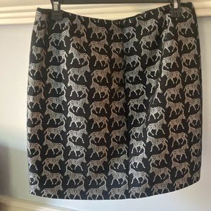Fun zebra short skirt. Comfy and fun!